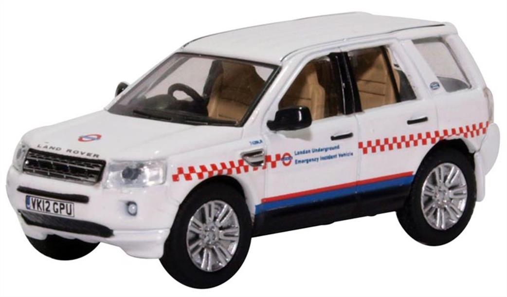 Oxford Diecast 1/76 76FRE005 Land Rover Freelander London Underground