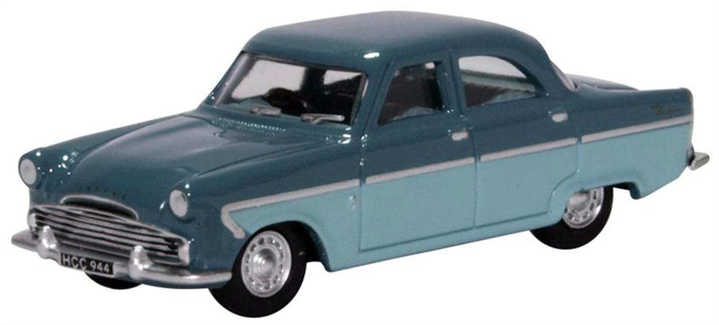 Oxford Diecast 1/76 76FZ001 Ford Zodiac MkII Shark Blue/Pompadour Blue