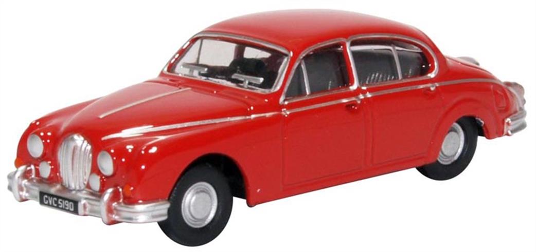 Oxford Diecast 1/76 76JAG2007 Jaguar MkII Carmen Red