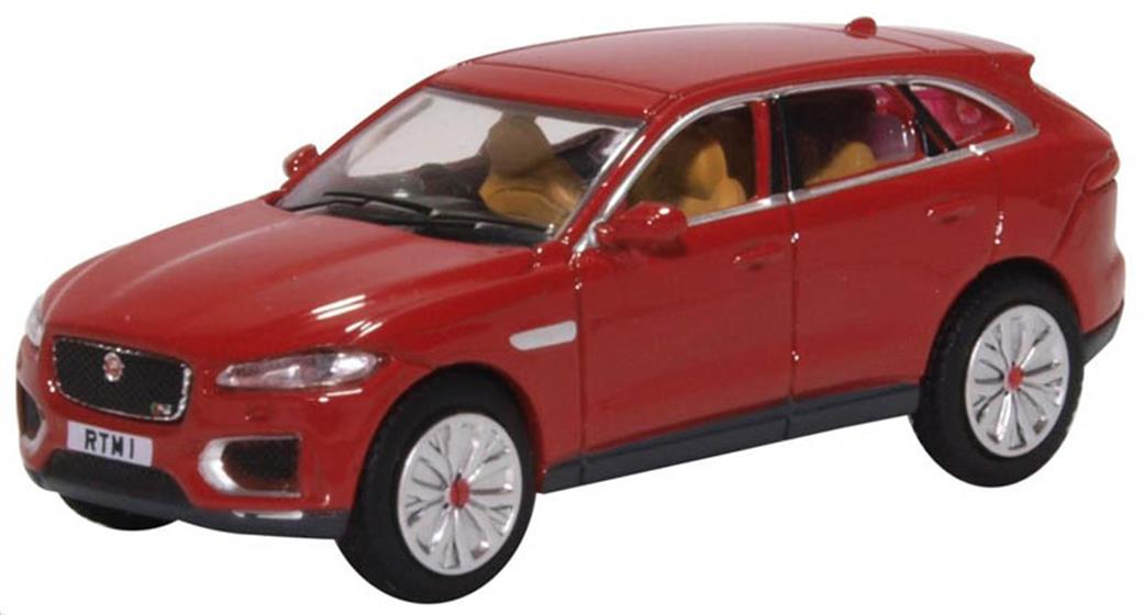 Oxford Diecast 1/76 76JFP003 Jaguar F-PACE Italian Racing Red