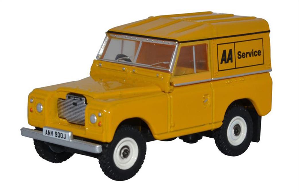 Oxford Diecast 1/76 76LR3S002 Land Rover Series III Hard Top AA