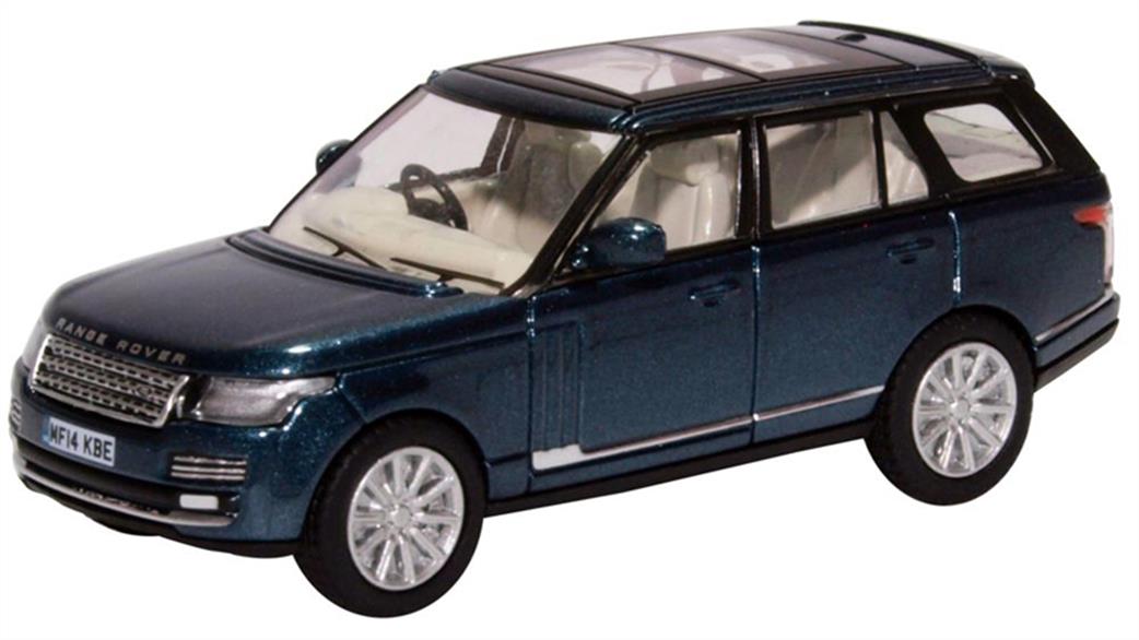 Oxford Diecast 1/76 76RAN005 Range Rover Vogue Aintree Green Metallic