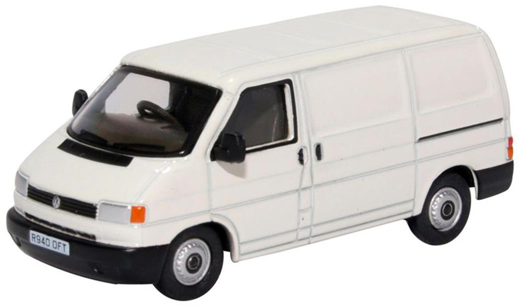 Oxford Diecast 1/76 76T4002 VW T4 Van Grey White