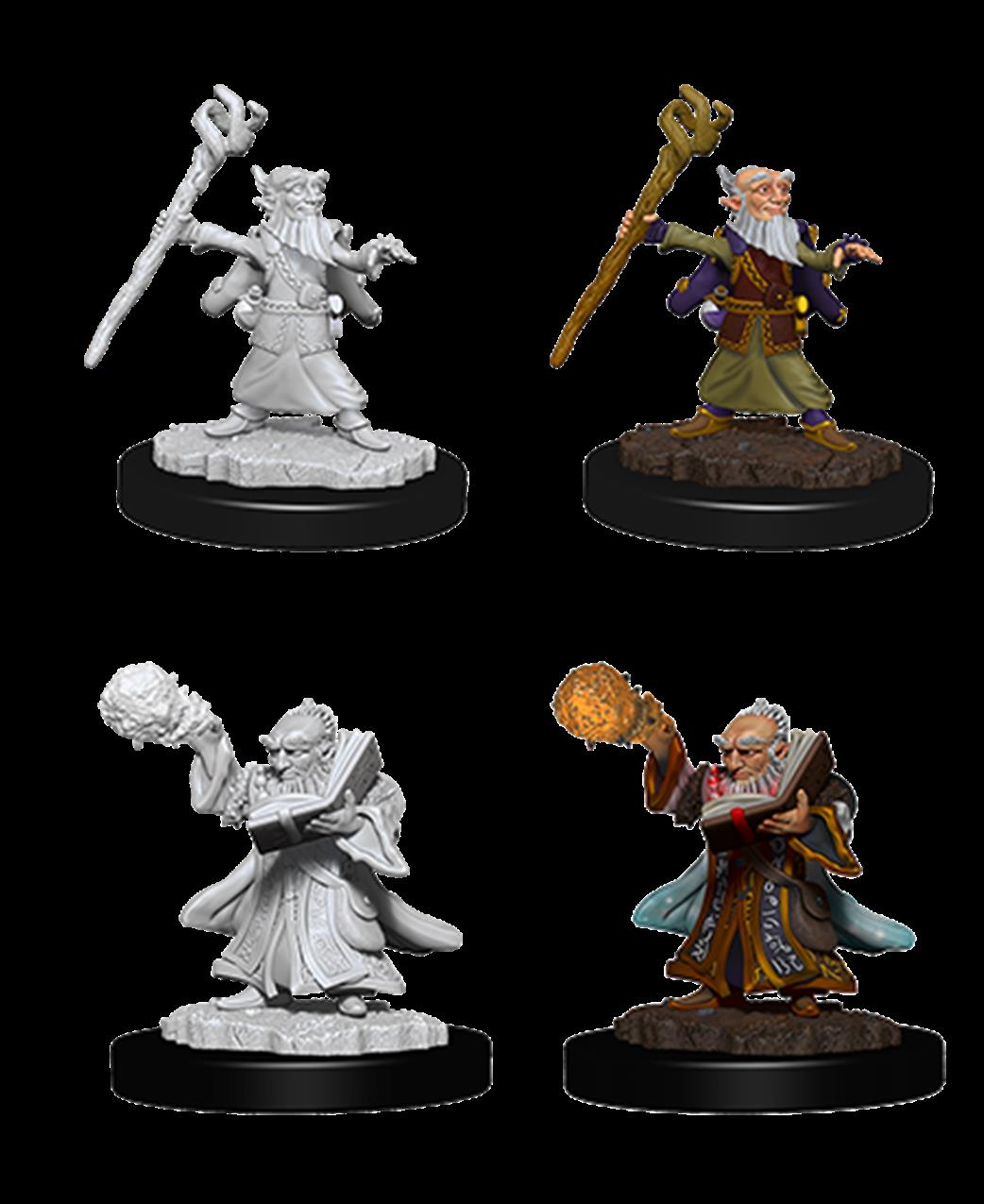 Wizkids  73382 Male Gnome Wizard: D&D Nolzur's Marvelous Unpainted Miniatures