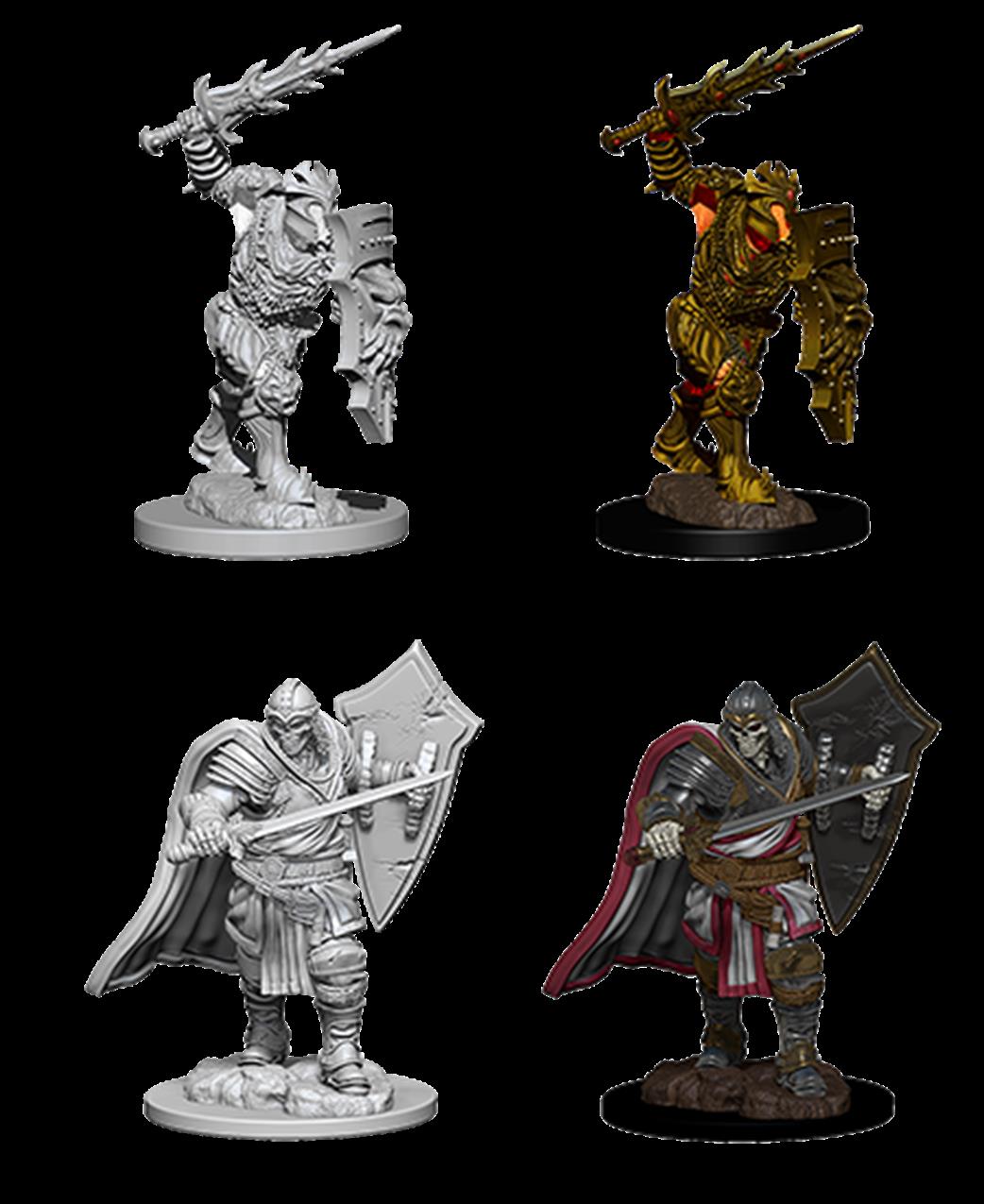 Wizkids  73399 Death Knight & Helmed Horror: D&D Nolzur's Marvelous Unpainted Miniatures