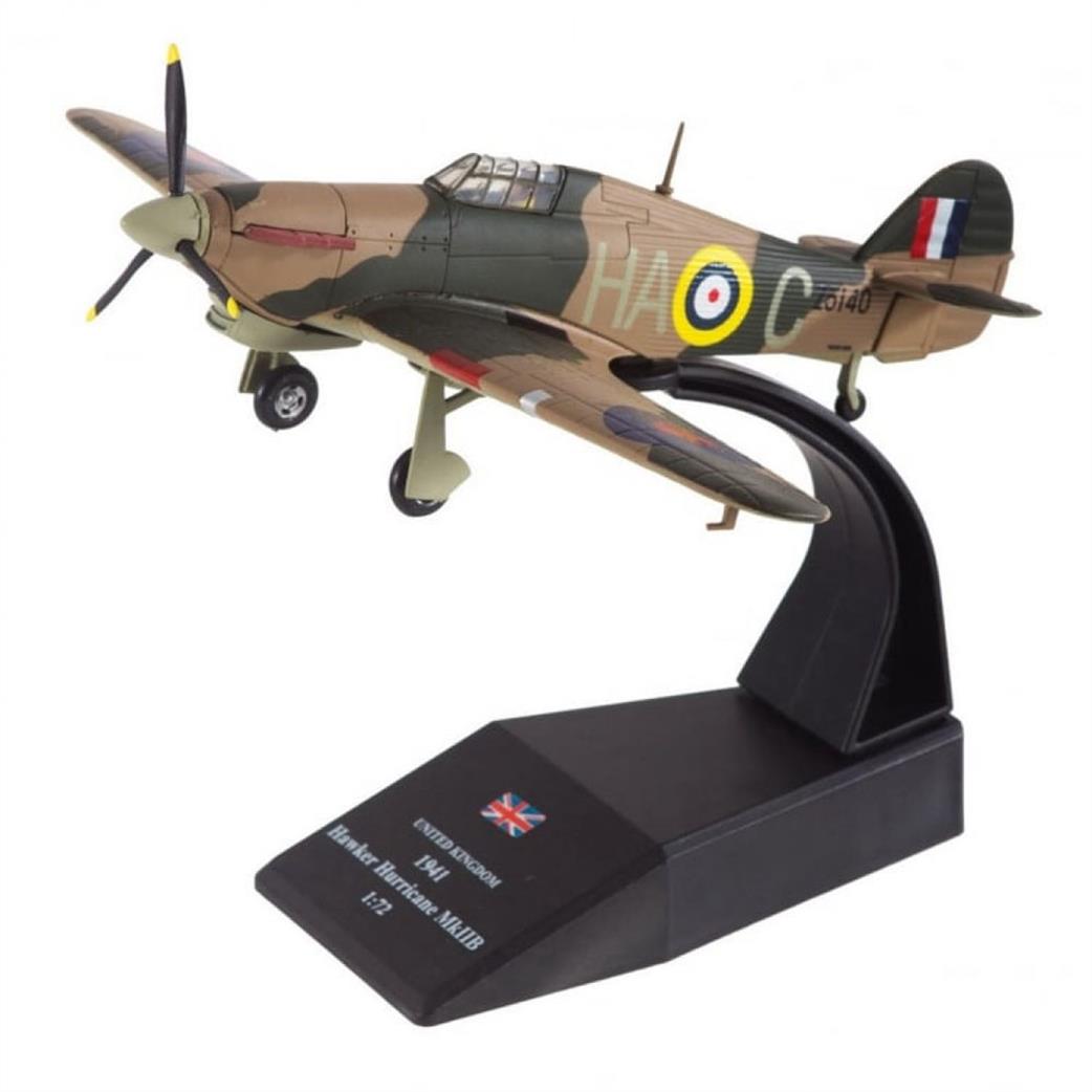 RAF Models 1/72 40609 Hurricane British WW2 Fighter Model