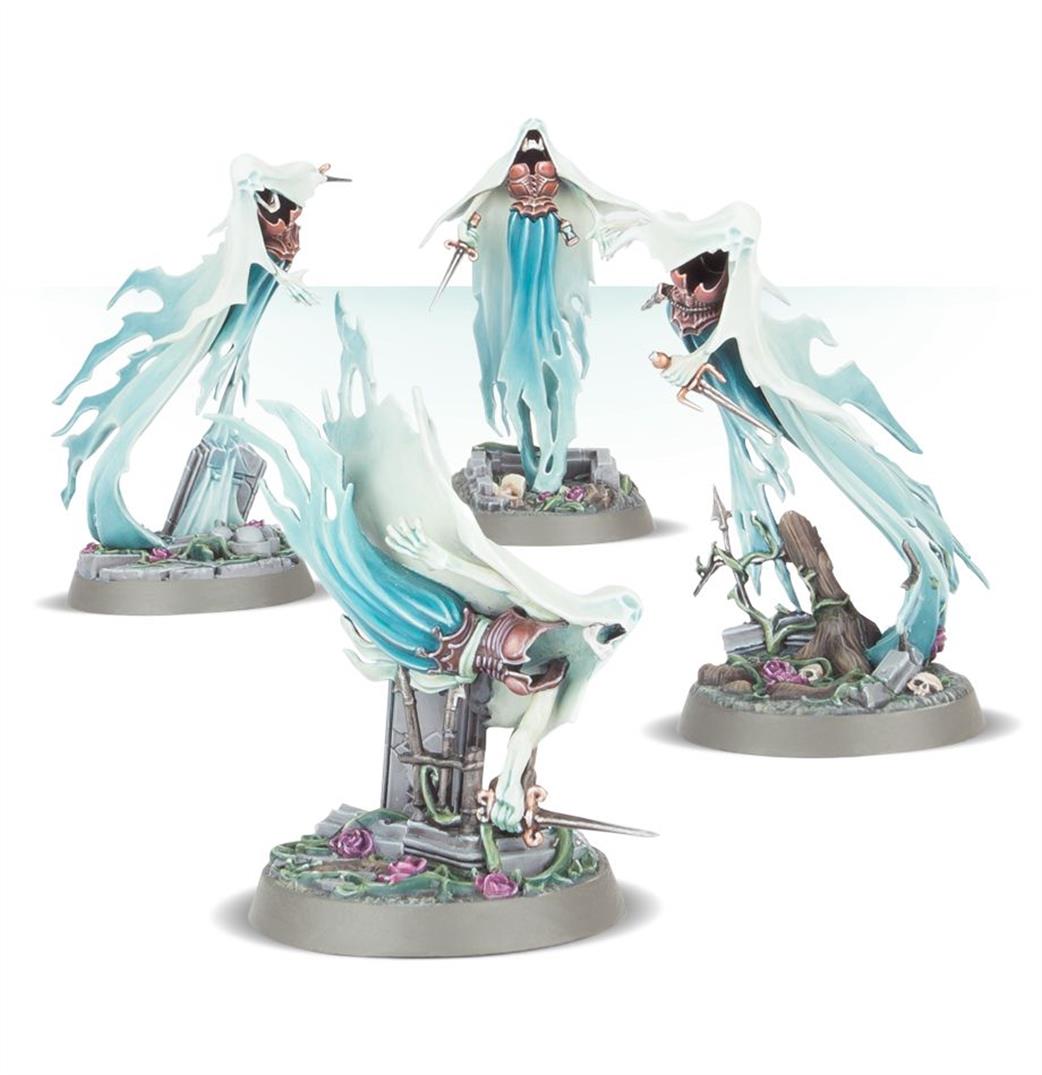 Games Workshop 28mm 71-11 Easy to Build: Nighthaunt Myrmourn Banshees