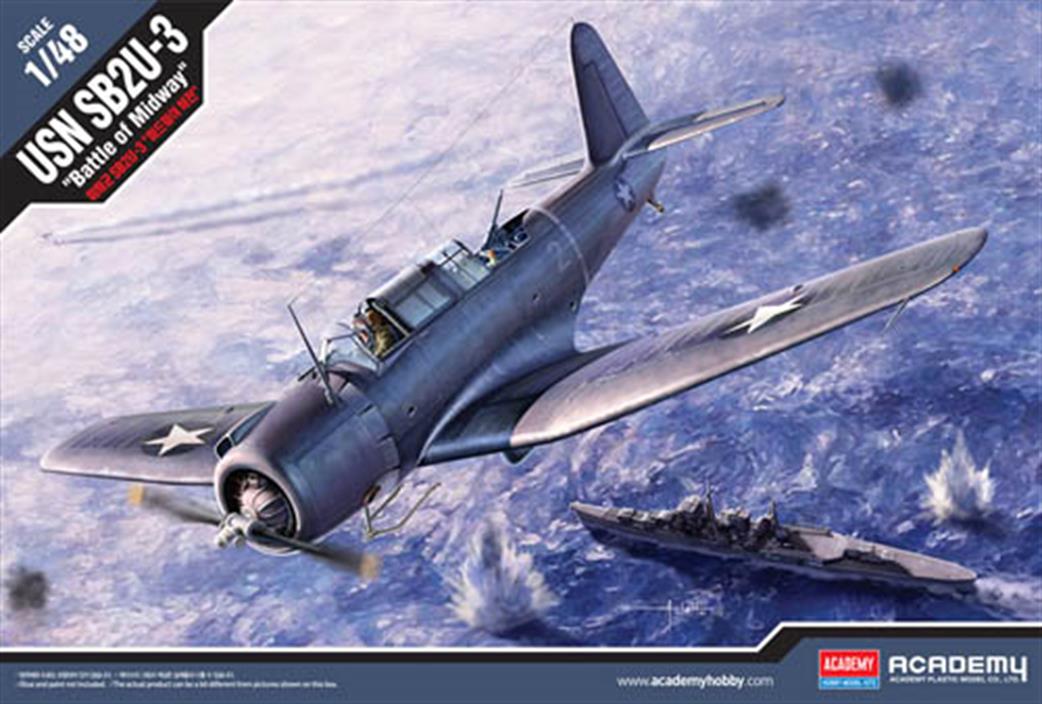 Academy 1/48 12324 Vought SD2U-3 Vindicator Battle of Midway Kit