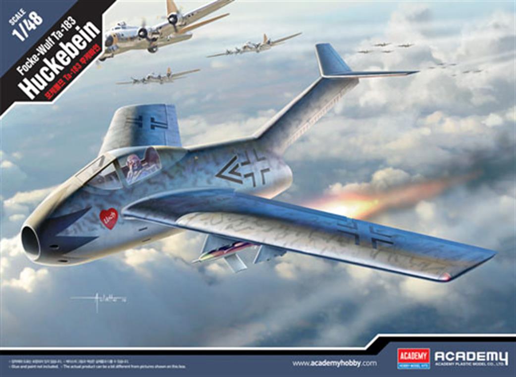 Academy 1/48 12327 Focke-Wulf ta-183A Huckebein Kit