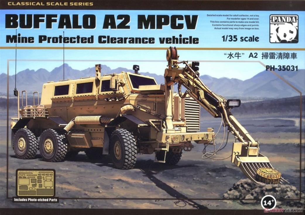 Panda Models 1/35 35031 Buffalo A2 MPCV Mine Protected Kit