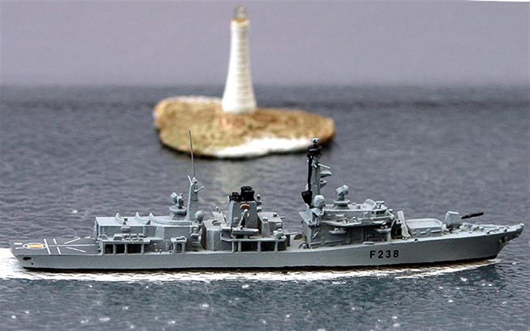 Albatros 1/1250 Alk93M HMS Northumberland F238 RN Type 23 Frigate Model