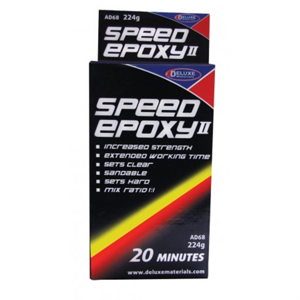 Deluxe Materials  AD68 20 Minutes Speed Epoxy 224g