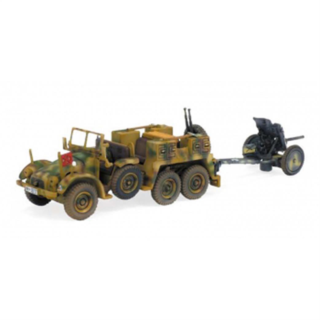 Solido 1/72 S7200512 Krupp Protze L2H143 & Pak 35/3 Gun Model