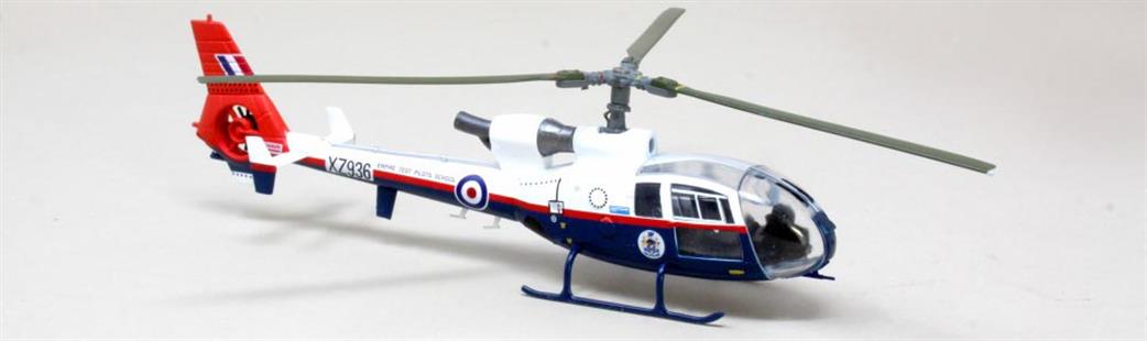 Aviation 1/72 AV7224012 Westland Gazelle XZ936 RAE 1990  Helicopter Model