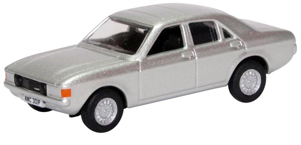 Oxford Diecast 1/76 76FC005 Ford Consul Granada Astro Silver