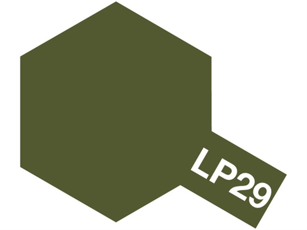 Tamiya  LP-29 LP29 Olive Drab 2 Lacquer Paint 10ml Pot