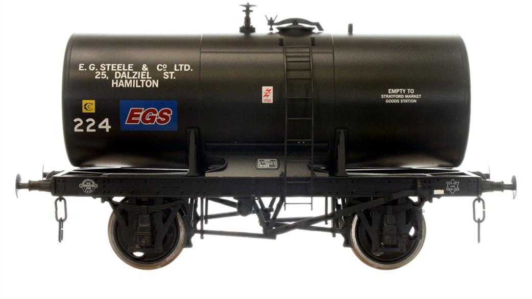 Dapol O Gauge 7F-063-003 EG Steele Class B Anchor Mounted Oil Tank Wagon 244