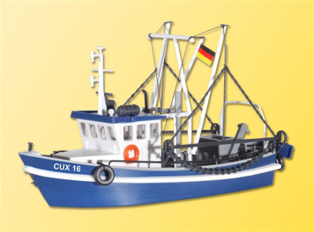 Kibri 1:87 39161 Cux 16 Shrip or Crab Fishing Boat