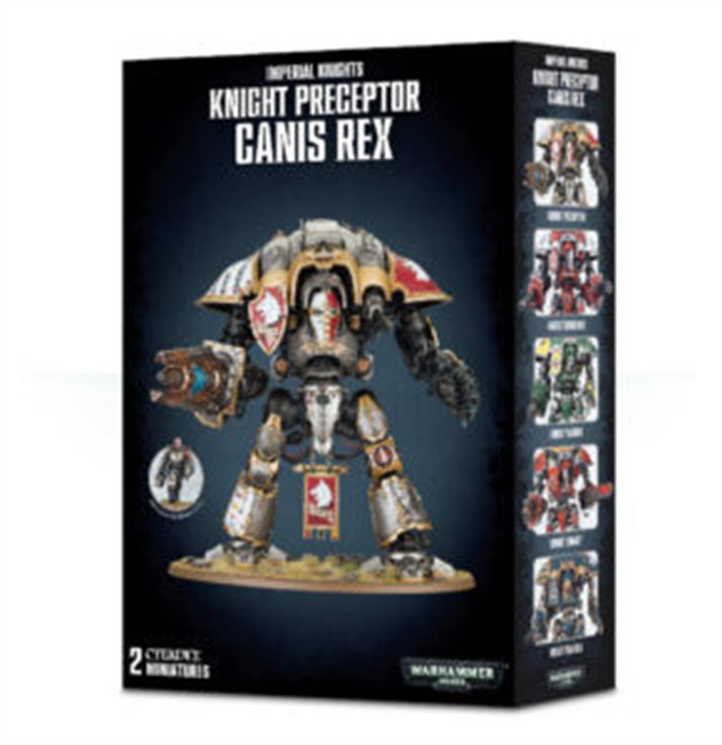 Games Workshop 28mm 54-15 Imperial Knights Knight Preceptor Canis Rex / Knight Questoris