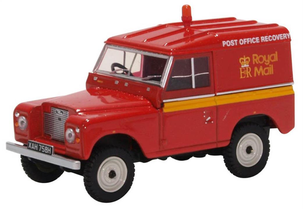 Oxford Diecast 1/43 43LR2AS002 Land Rover Series IIA SWB Hard Top Royal Mail Post Brehinol