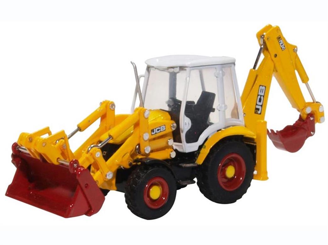 Oxford Diecast 1/76 763CX003 JCB 3CX Eco Backhoe Loader 70th Anniversary