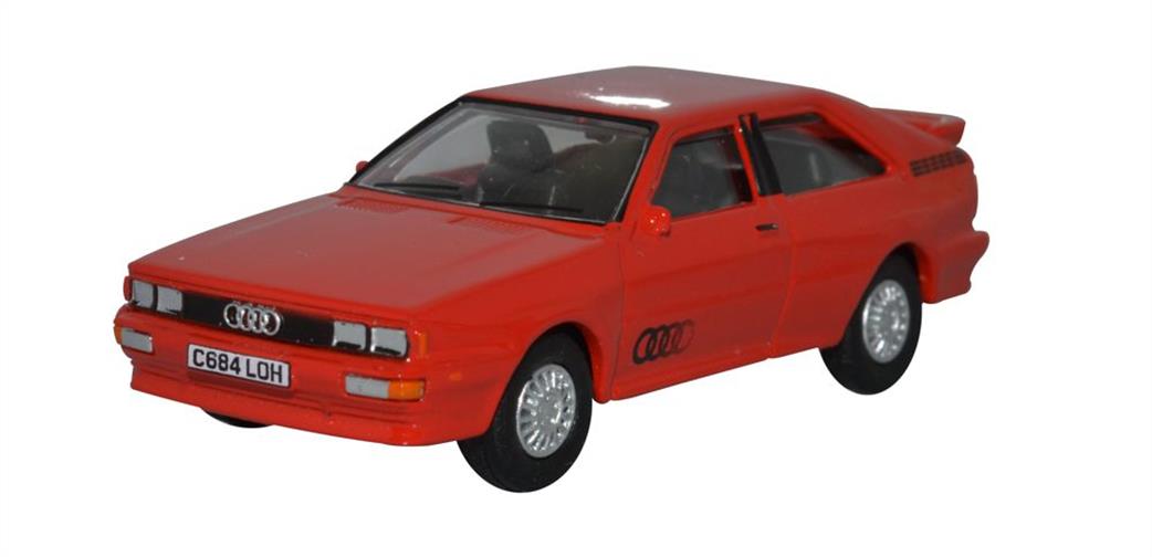 Oxford Diecast 1/76 76AQ001 Audi Quattro Tornado Red