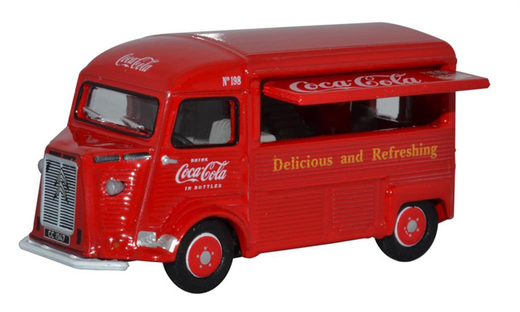 Oxford Diecast 1/76 76CIT003CC Citroen H Van Coca Cola