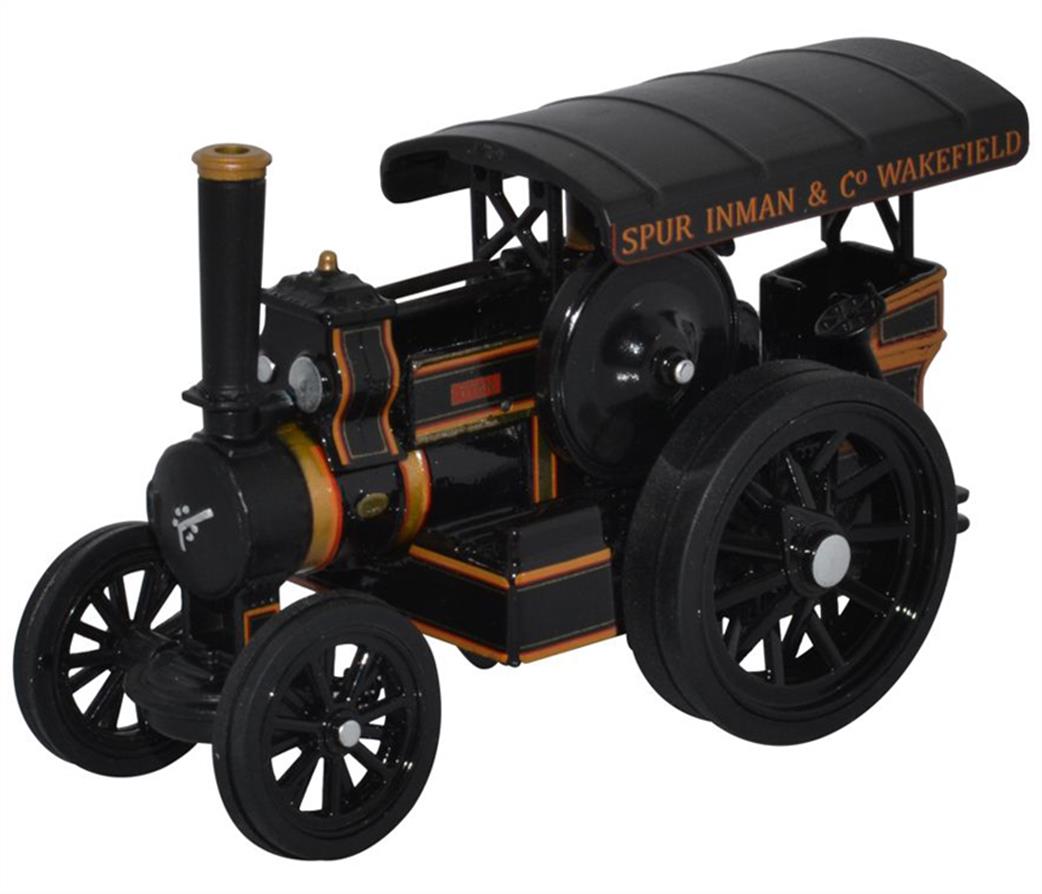 Oxford Diecast 1/76 76FOW004 Fowler B6 Road Locomotive Titan Spur Inman & Co, Wakefield