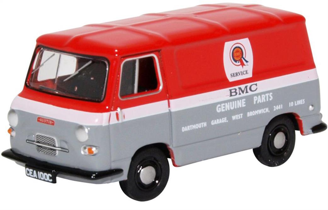 Oxford Diecast 1/76 76J4004 Morris J4 Van BMC Parts