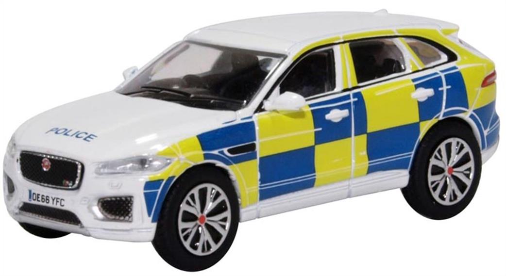 Oxford Diecast 1/76 76JFP004 Jaguar F-PACE Police