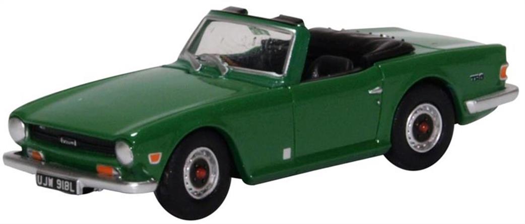 Oxford Diecast 1/76 76TR6003 Triumph TR6 Emerald Green