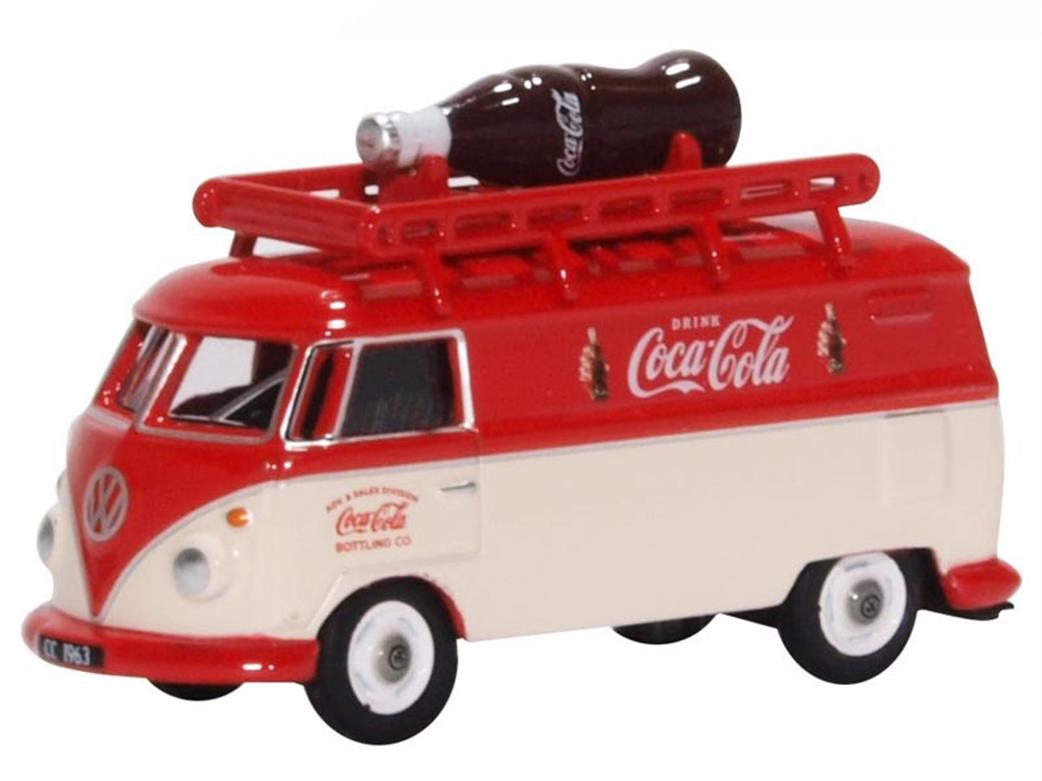 Oxford Diecast 1/76 76VWS007CC VW T1 Van/Bottle Coca Cola