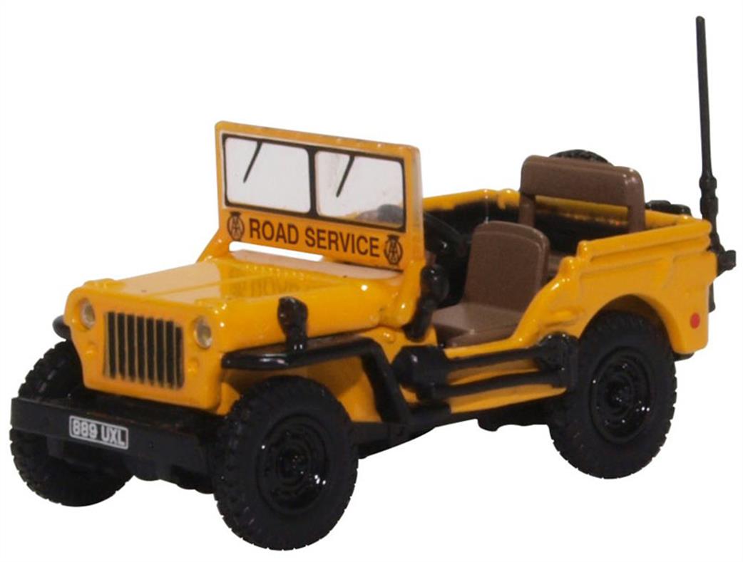 Oxford Diecast 1/76 76WMB005 Willys MB AA