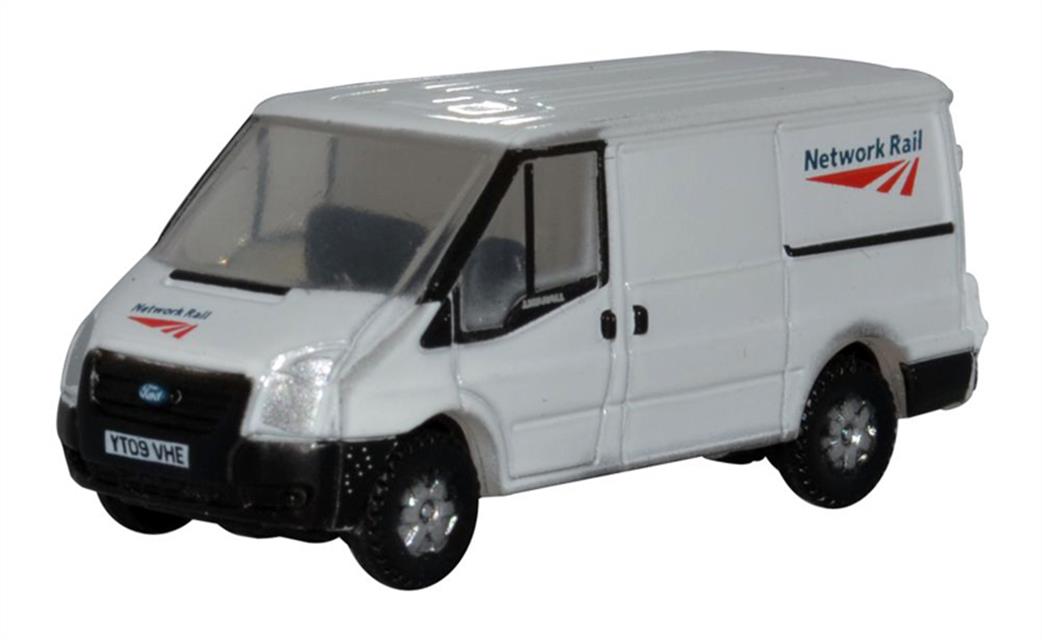 Oxford Diecast 1/148 NFT023 Ford Transit Mk5 SWB Low Roof Network Rail