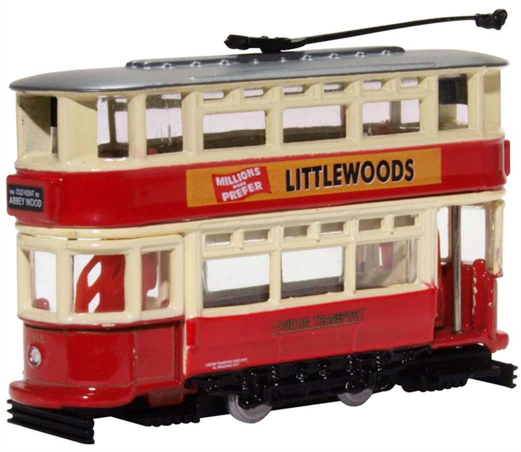 Oxford Diecast 1/148 NTR008 Tram London Transport