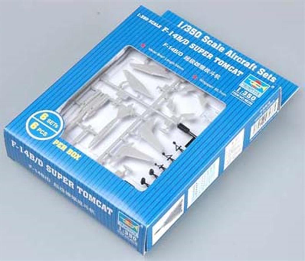 Trumpeter 1/350 06236 USN F14A/B Tomcat Pack of 6