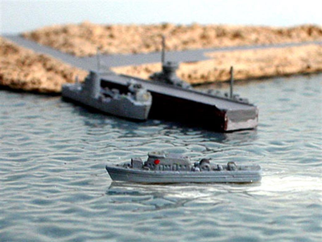 Hansa 1/1250 S21 Niobe German patrol boat 1957