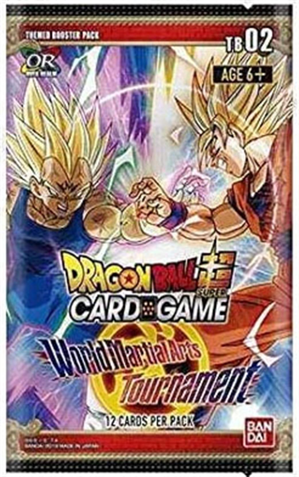 Bandai  TB02 Dragonball SCG World Martial Arts Tournament Themed Booster