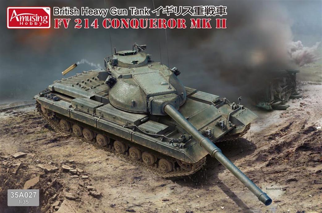 Amusing Hobby 1/35 35A027 Super Conqueror FV214 Mk2 Plastic Model Kit