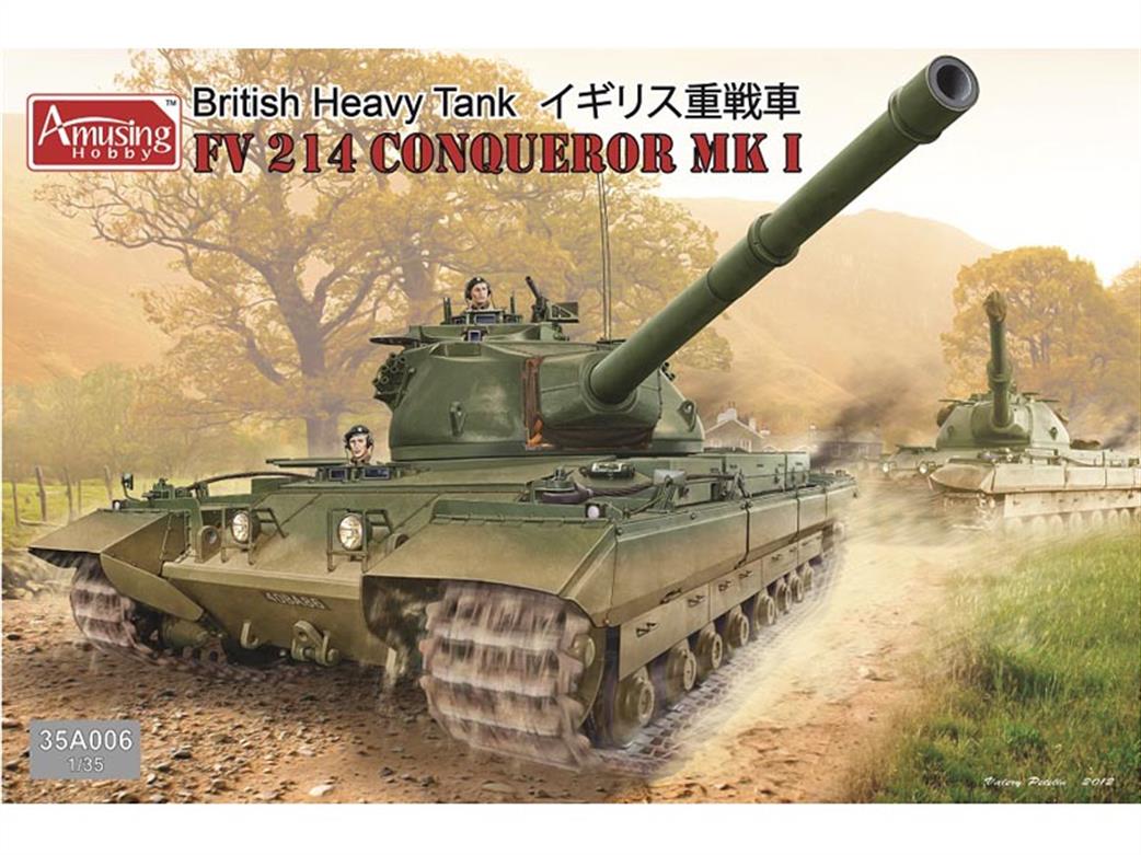 Amusing Hobby 1/35 35A006 Super Conqueror FV214 Mk1 Plastic Model Kit