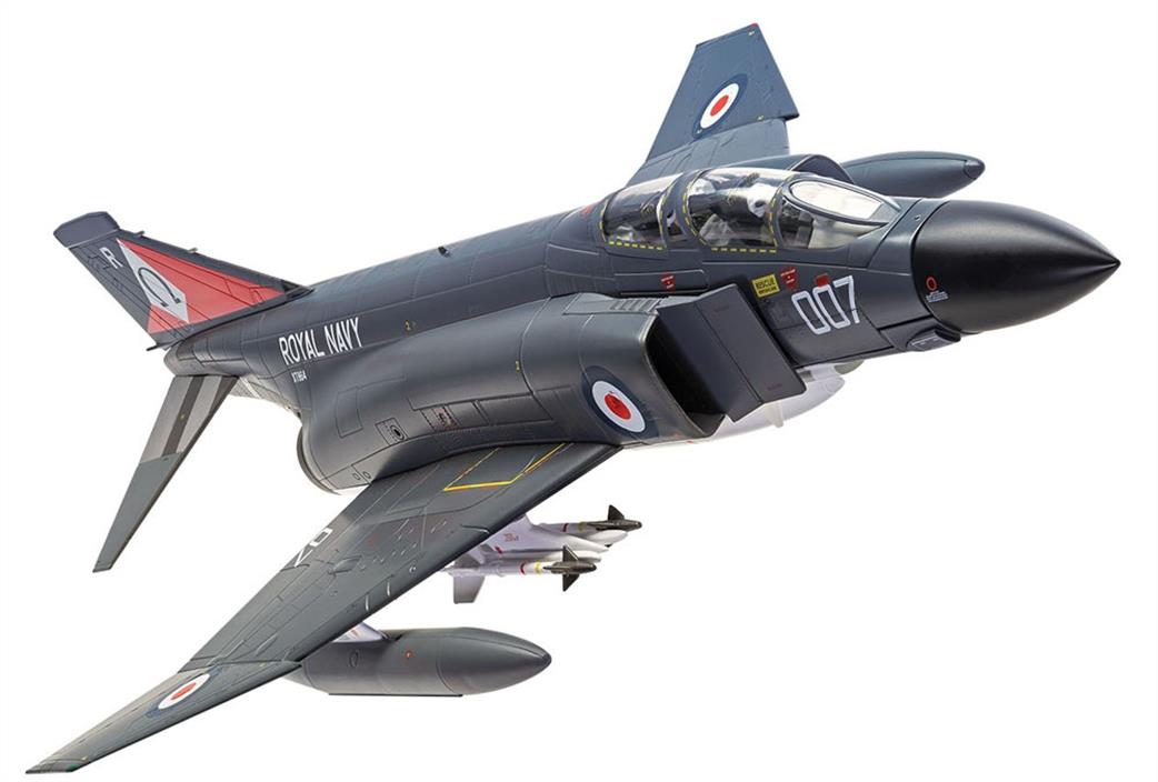 Corgi 1/48 AA27901 Royal Navy McDonnell Douglas Phantom FG.1 XT864/007R 892 NAS FAA HMS Ark Royal Nov 1978