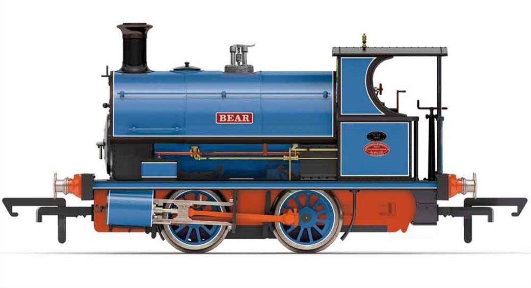 Hornby OO R3703 Peckett Bear W4 Class 0-4-0ST Open Back Cab