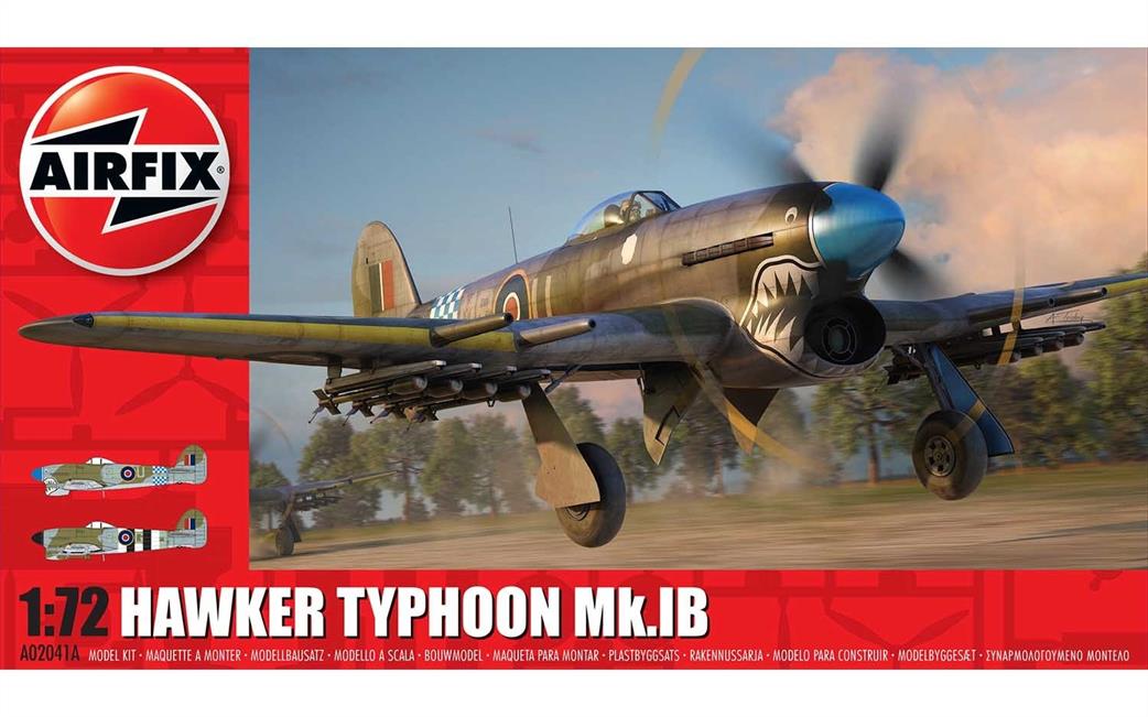 Airfix 1/72 A02041A Hawker Typhoon Mk.1b Aircraft Kit