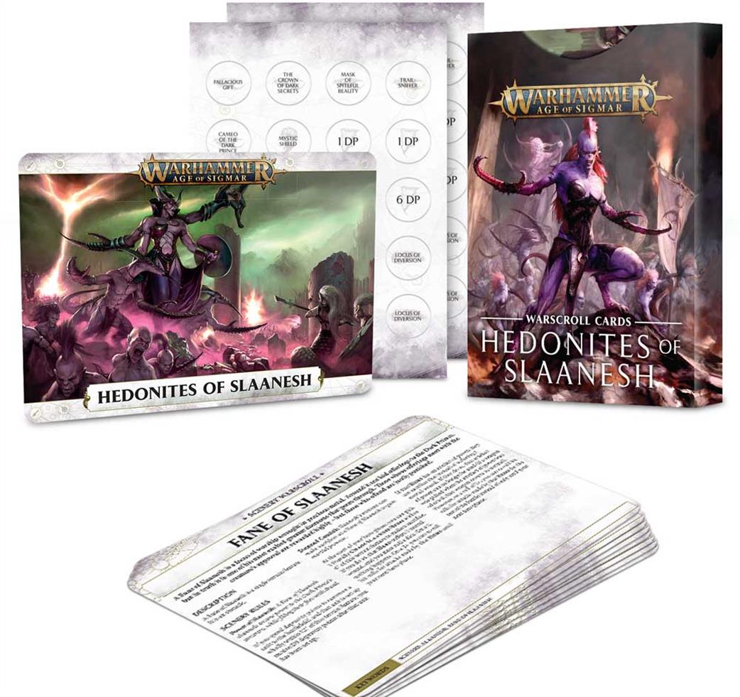 Games Workshop  83-81-60 Warscrolls: Hedonites of  Slaanesh (old)