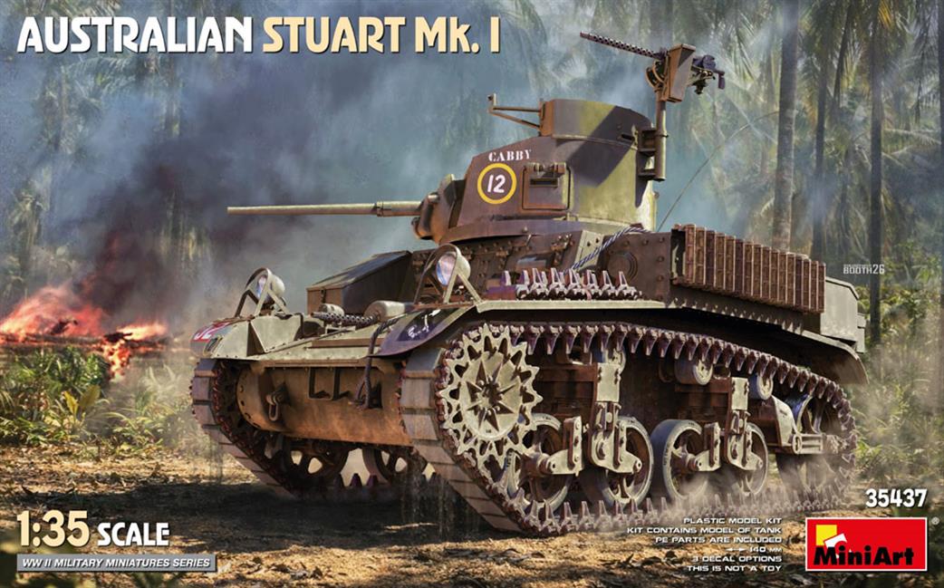 MiniArt 1/35 35437 Australian Stuart Mk1 Light Tank Kit