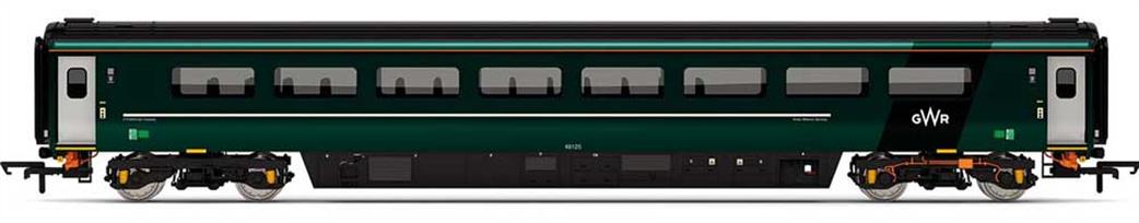 Hornby OO R4915D GWR 48125 Mk3 TSO STandard Class Coach Sliding Doors GWR Green