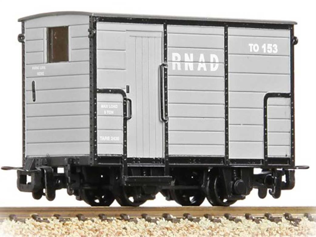 Bachmann OO9 393-100 RNAD Brake Van RNAD Grey