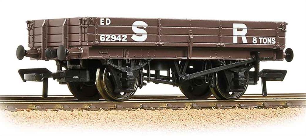 Bachmann OO 37-935 SR 3 Plank Open Engineering Wagon SR Goods Brown