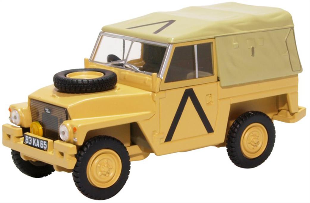 Oxford Diecast 1/43 43LRL008 Land Rover Lightweight Gulf War