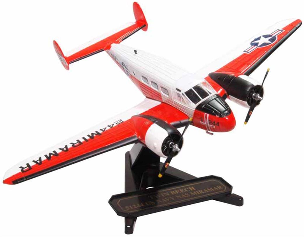 Oxford Diecast 1/72 72BE003 Beechcraft Twin Beech UC-45J Expeditor